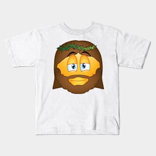 Jesus Emoji by Emoji World Kids T-Shirt